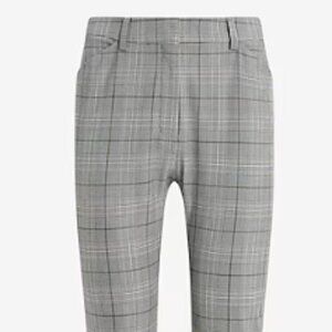 NWT - Express Editor High Waist Skinny - Plaid, size 4R